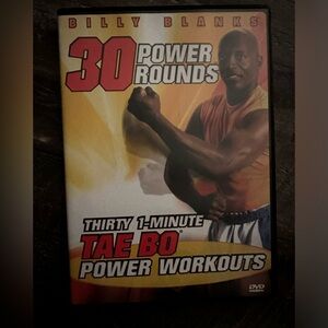 Billy Blanks 30 Power Rounds DVD workout boxing exercise kickboxing video